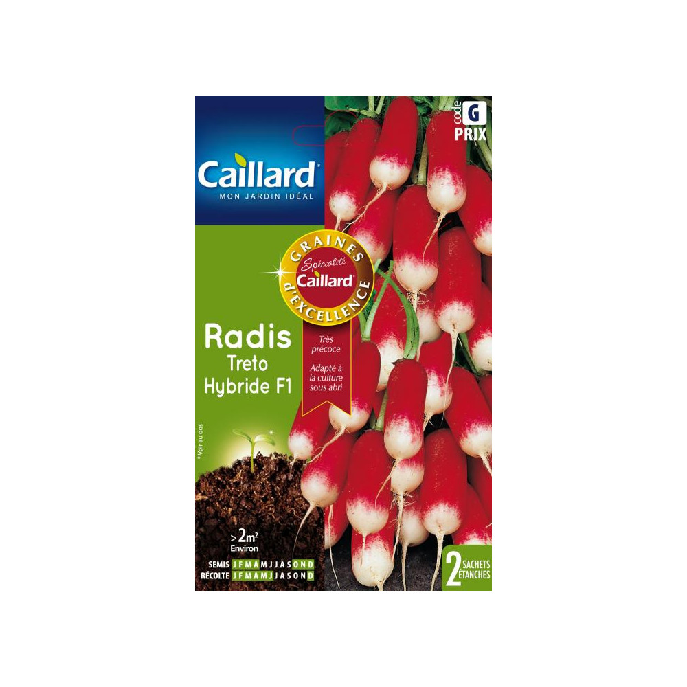 Graine Radis Treto Hybride F1 Graine Radis Treto Hybride F1