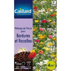 Graine De Melange De Fleurs Pour Bordures Et Rocailles