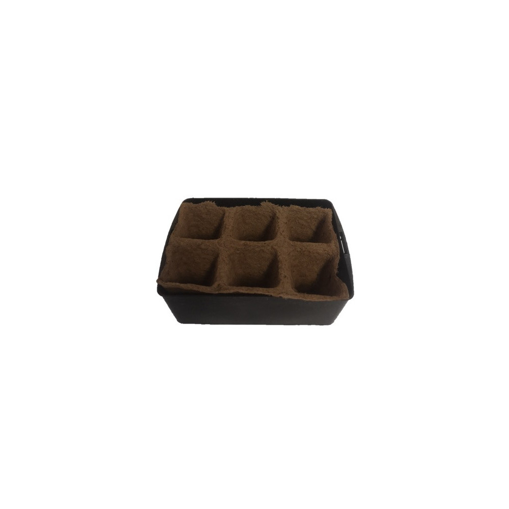 Plaque De Culture Biodegradable 5x5 De 6 Alveoles Avec Clayette Plaque De Culture Biodegradable 5x5 De 6 Alveoles Avec Clayette