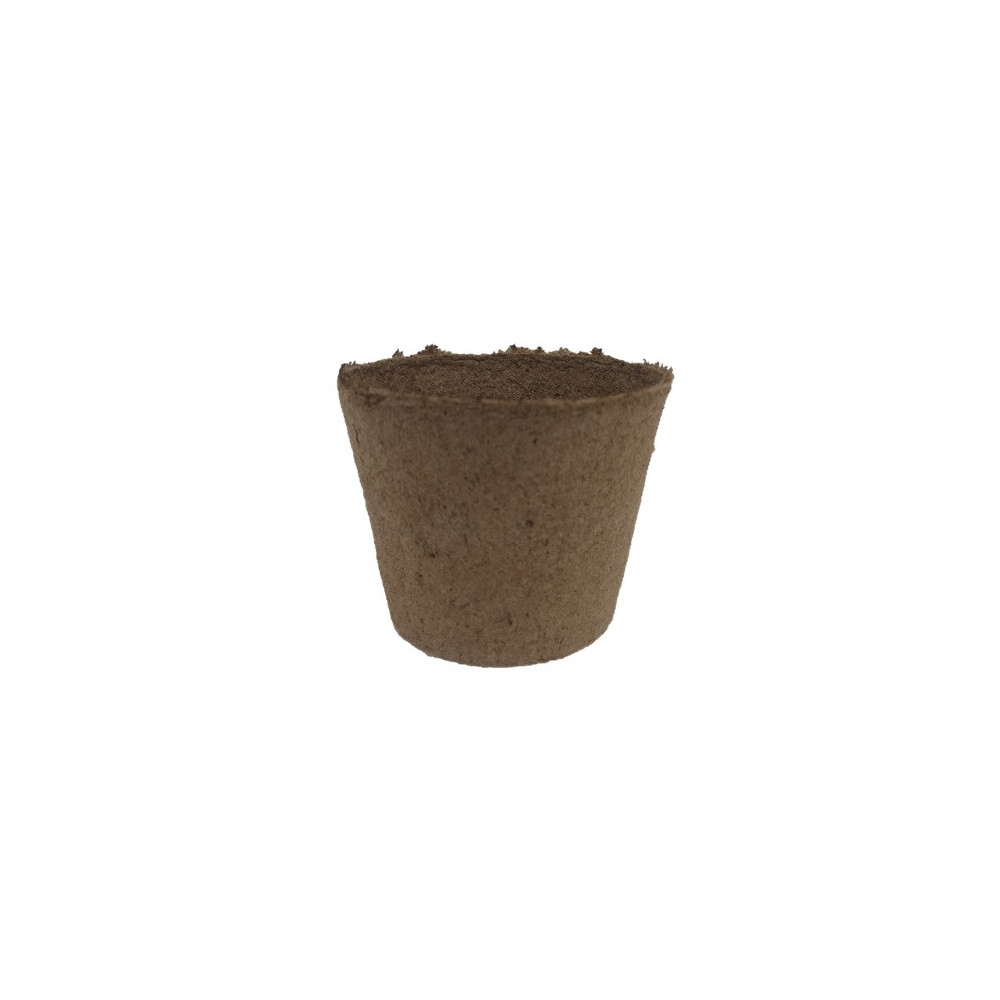 Pots Ronds Biodegradable De 10 Cm A L'unité Pots Ronds Biodegradable De 10 Cm A L'unité