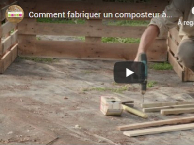 COMMENT FABRIQUER UN COMPOSTEUR À PARTIR DE PALETTES DE RÉCUPÉRATION